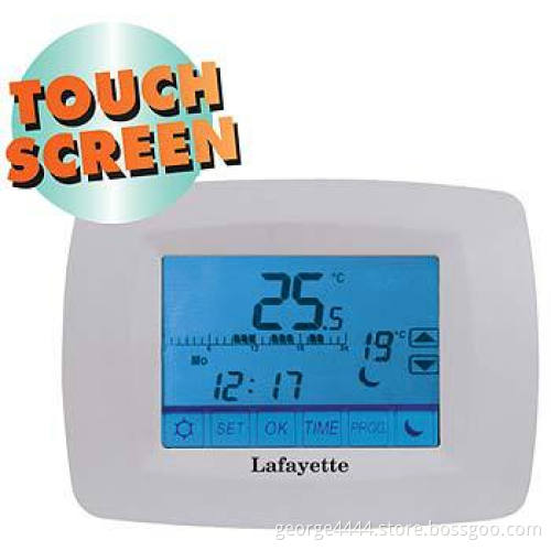 CRONOTERMOSTATO DIGITALE TOUCH SCREEN LAFAYETTE CDS-30 - MULTIPROGRAMMABILE